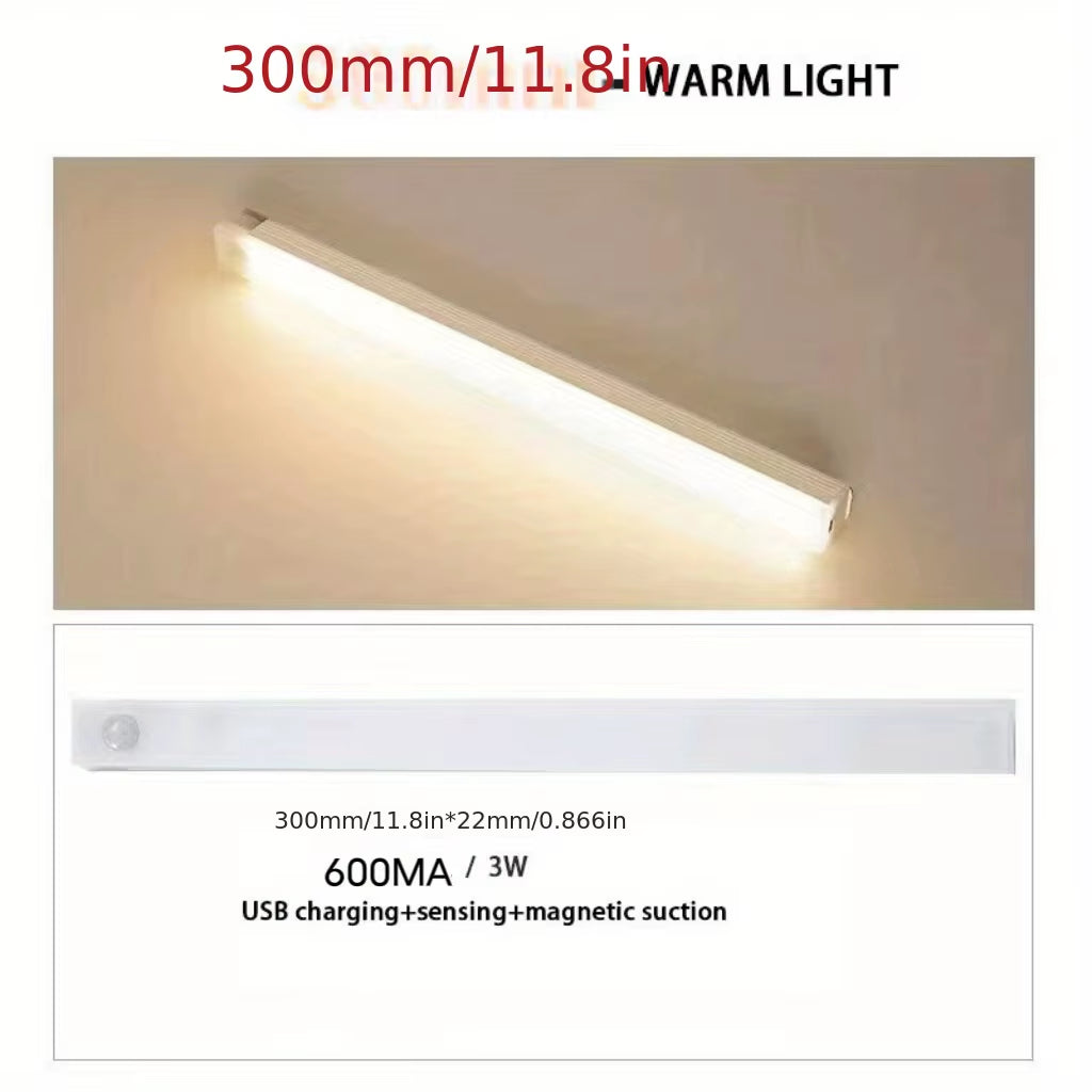 Wireless LED Motion Sensor Light Bar for Closet, under Cabinet, Bedside, Staircase