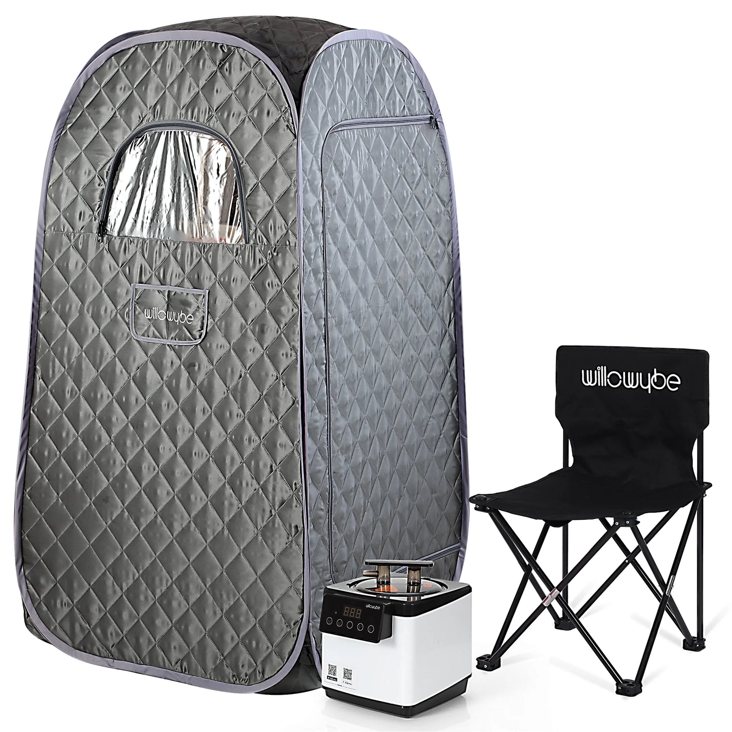 Full Size Portable home Sauna tent with Bluetooth Control, Infrared Therapy