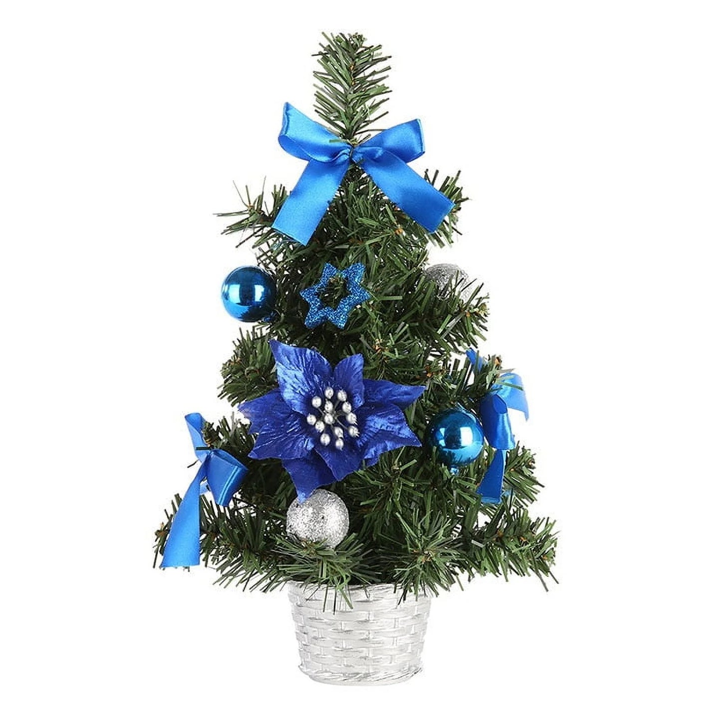 Clearance! Mini Artificial Christmas Tree Christmas Decoration for Table and Desk Tops Small Christmas Pine Tree Perfect Tabletop Xmas Decoration for Your Home and Office