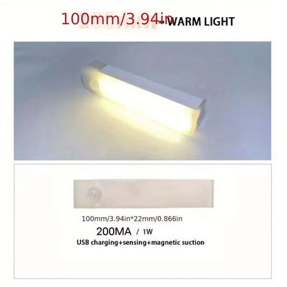 Wireless LED Motion Sensor Light Bar for Closet, under Cabinet, Bedside, Staircase