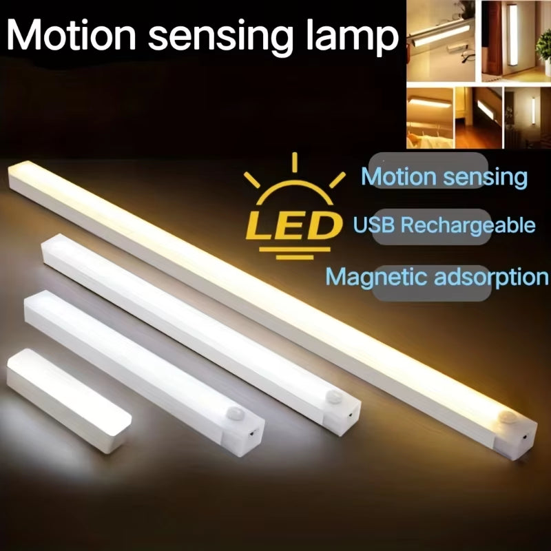 Wireless LED Motion Sensor Light Bar for Closet, under Cabinet, Bedside, Staircase